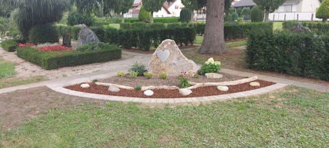 Das Gräberfeld für Sternenkinder auf dem Freistetter Friedhof