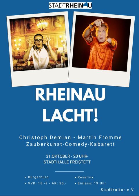 Rheinau lacht